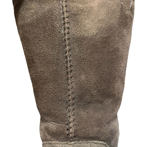 UGG Australia Classic Short Boots 5825 Gray Suede Sheepskin Lined Women's Size 9 - Picture 8 of 16